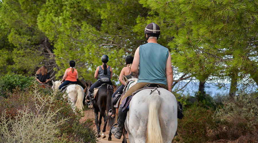 Séjour avec Randonnée Itinérante à Cheval MER ET MONTAGNE (5 jours à cheval)
