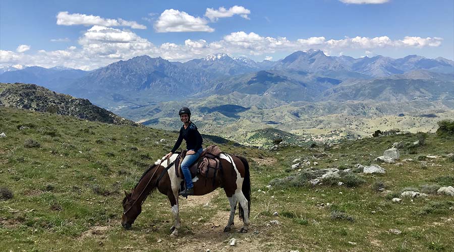 France - Corse - Séjour avec Randonnée Itinérante à Cheval MER ET MONTAGNE (5 jours à cheval)